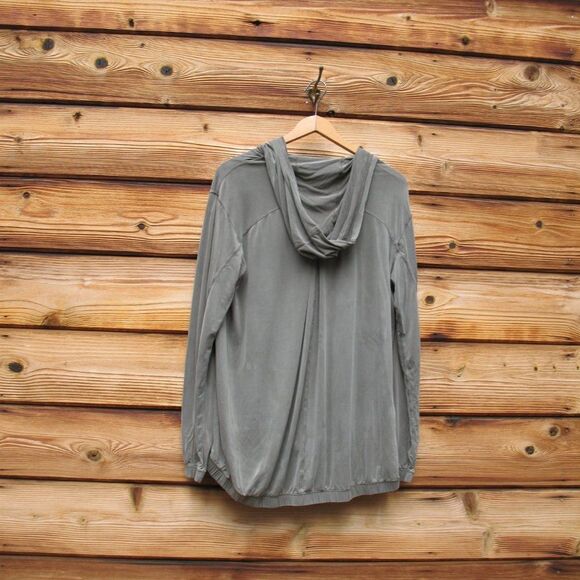 Lululemon Into Something Good Hoodie Jacket Grey Sage - Picture 6 of 10